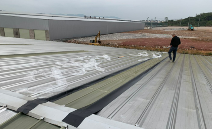 古田厂房屋面防水维修案例